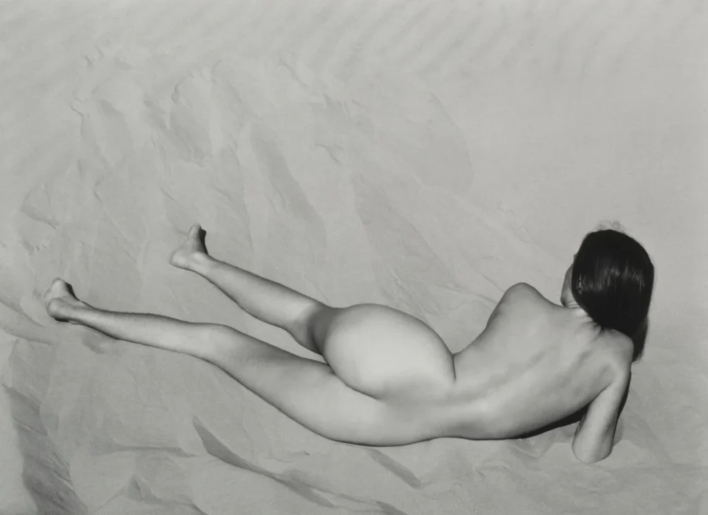 Edward Weston. Nude on sand. Oceano. 1936.