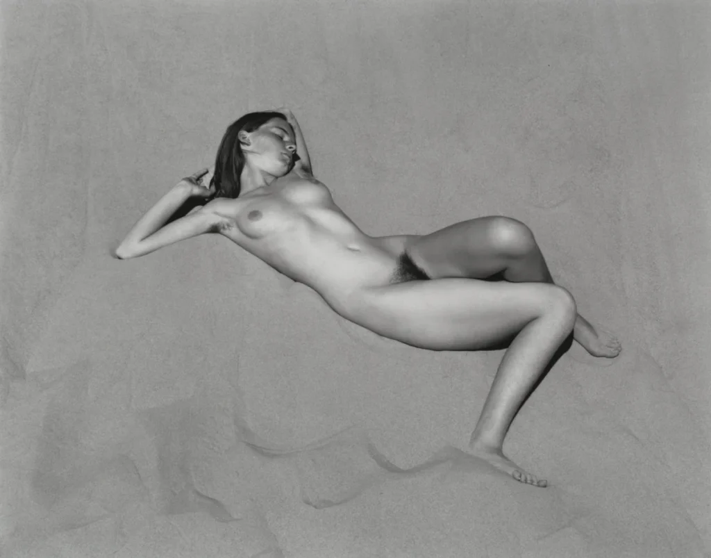 Edward Weston. Nude on sand. Oceano. 1936.